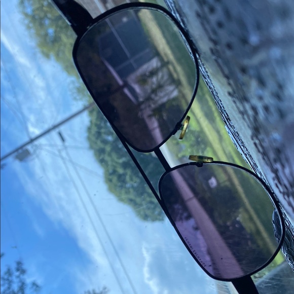 Black Aviator Sunglasses, Armani Exchange A/X - Picture 5 of 5